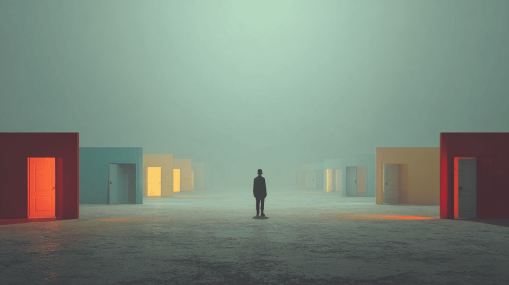 A person getting confused with different onion domains